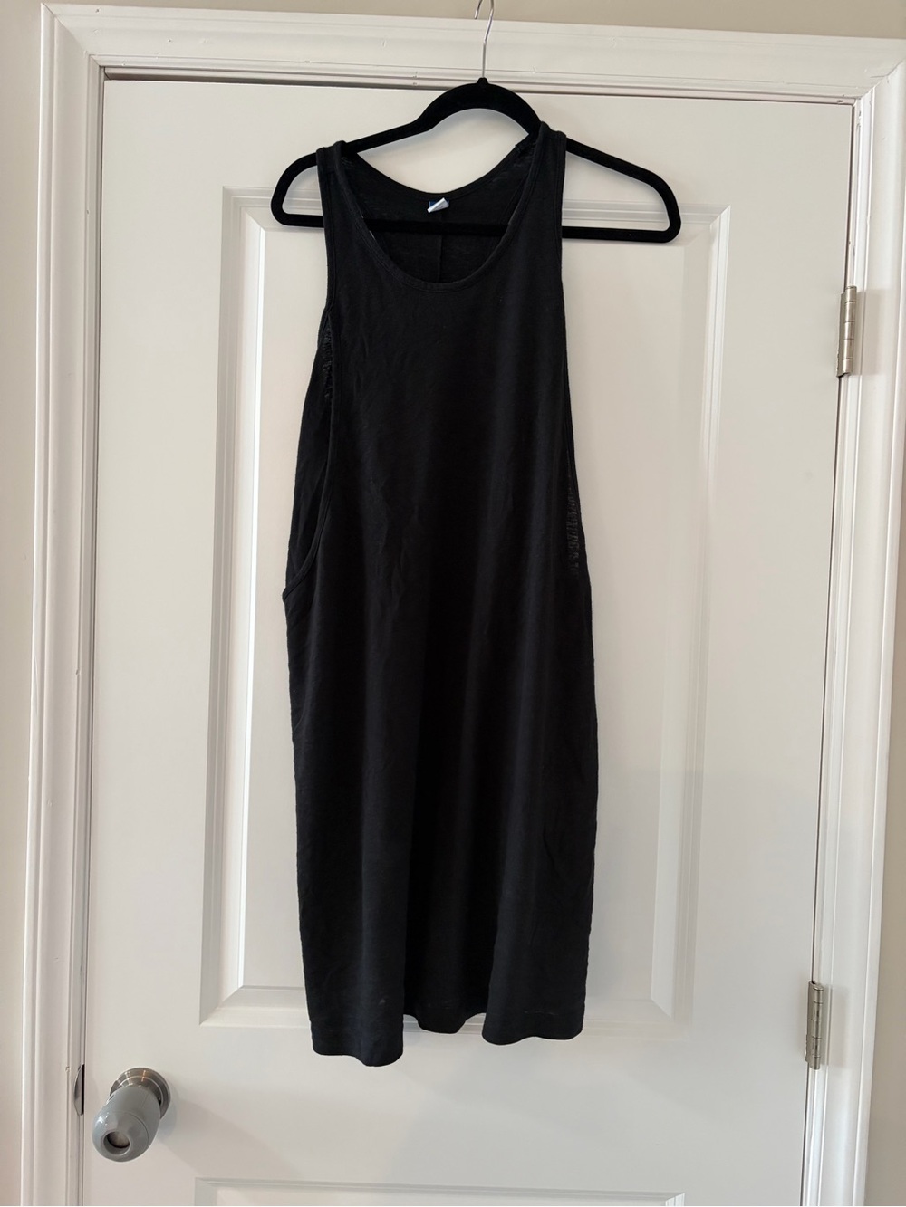 Nursing Old Navy Black Sleeveless Tank Dress